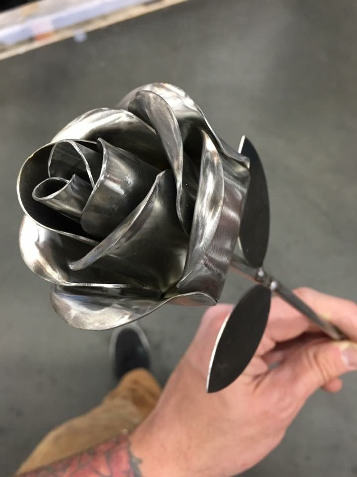 Stainless Steel Rose