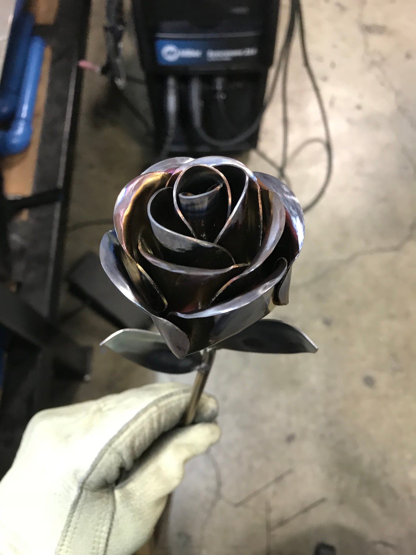 Stainless Steel Rose