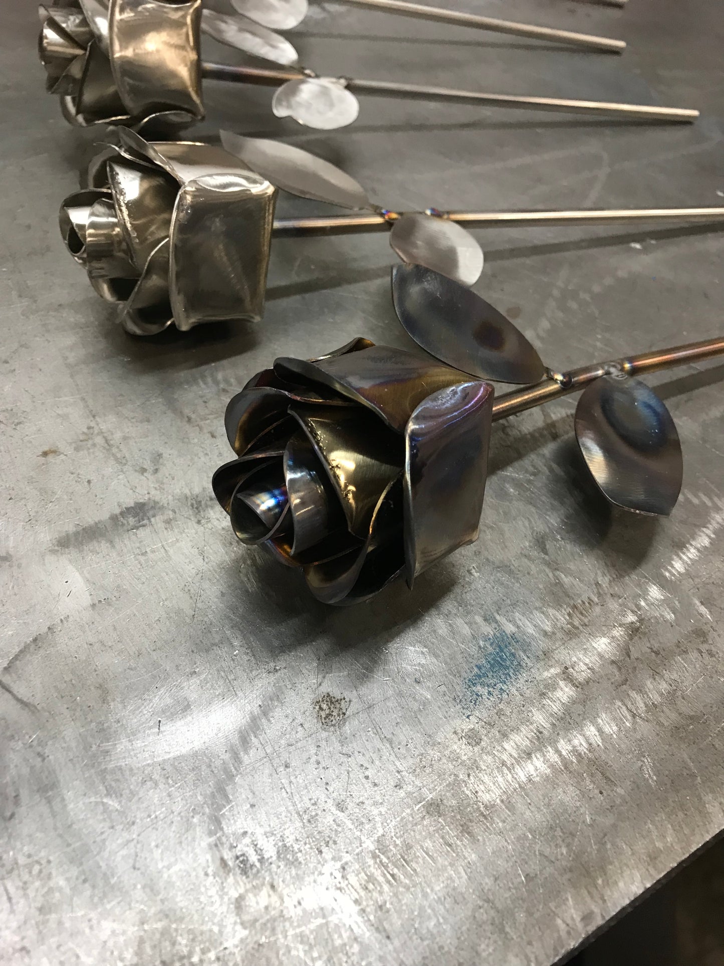 Stainless Steel Rose